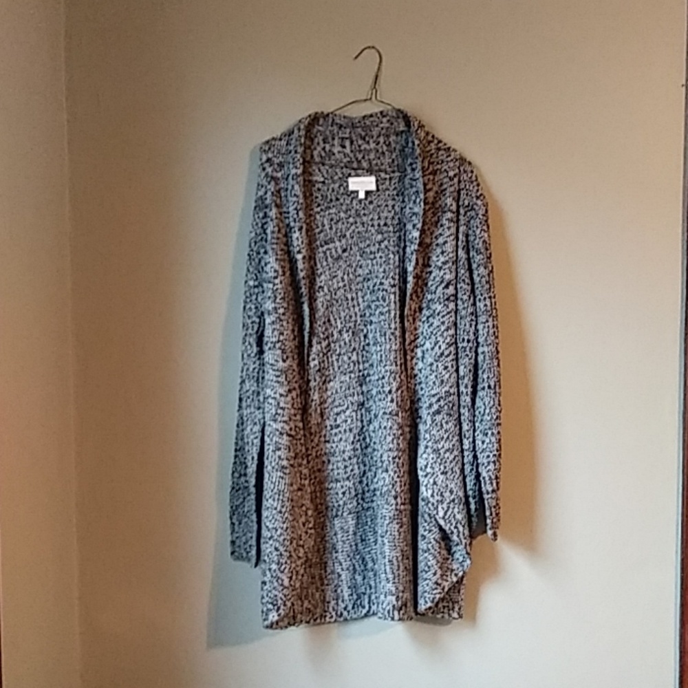 NWT Black and White Cardigan